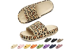 Geweo Zapatillas Casa Hombre Mujer Cómodas Pantuflas EVA Ultra Gruesa Sandalias Ajustables Suaves Chanclas de Piscina Playa Ducha Antideslizantes Slippers Ligeras Chanclas Verano Unisex