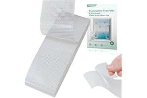 REDTRON Cinta para Reparar Mosquiteras (48mm×2m, Blanco), Fibra De Vidrio Para Reparar Mosquiteros Para mosquiteras de puertas y ventanas, Cinta Autoadhesiva para Reparación