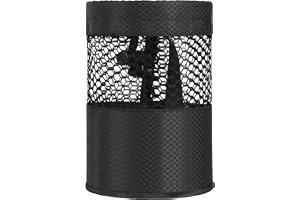 Nylon Golf Ball Carrier - Portable Black Net Storage Pouch for Driving Range and Training