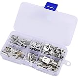 60PCS Wire Terminals Connector Cable Ring Battery SC Terminals Set