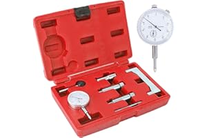 MOCOLI Outil de Réglage de la Pompe Injection, Outils Arbre à Cames Calage de la Pompe Injection Cadran de Réglage Statique Démarrage de la Pompe Diesel Kit Outils pour Transporter T4 T3