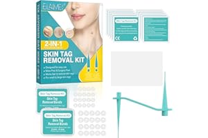 Skin Tag Removal,Effectively and Painless Skin Mole Tag Remover Set-Safe and Easy Remove Small to Large (2mm-8mm) Sized Skin Tags-Tags Fall Off Remover Kit DIY at Home