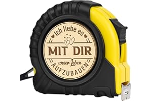 EIDOLYSS Jahrestag Geschenk für Ihn, Partner Geschenke, Liebesgeschenke Für Männer, Geschenk Ehemann, Hochzeitstag Geschenke Mann, Ich Liebe Dich Valentinstag Geschenke für Männer Mann, Maßband