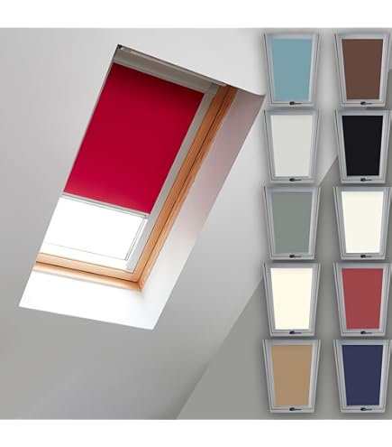 Weiße Stofffarbe VELUX Verdunkelungsrollo Für Dac Produktbild-Vorschau 3