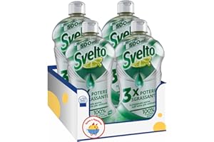 SPESA & RISPARMIO Detersivo piatti concentrato al limone – Pulizia efficace e profumo fresco – Variazioni 4/8/12 Pezzi – 500 ml (4)