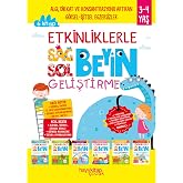 Etkinliklerle Sağ Beyin Sol Beyin Geliştirme - 6 Kitap Takım (3-4 Yaş) (Kapak Değişebilir)