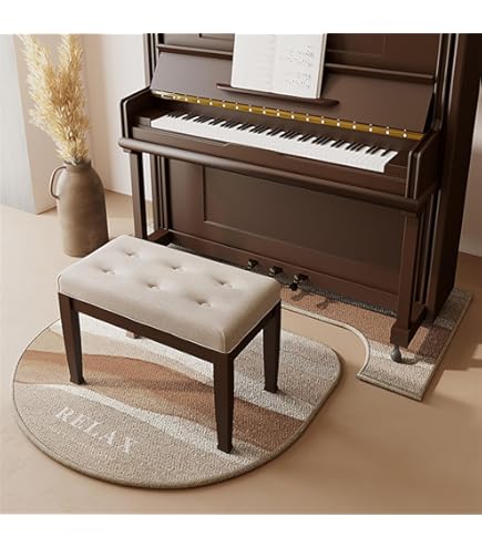 PPGE Home Tapis Insonorisant Pour Piano, Coussinets Acoustiques, Couvertures Insonorisantes, éponge Insonorisante, Protection De Tapis De Piano, 1,5 X 7,7 M, Polaire Corail + Mousse à Mémoire De