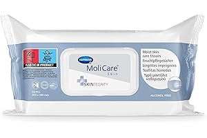 MoliCare Skin - Lingettes Imprégnées Pour Toute Occasion - Enrichies à la Camomille - pH Neutre à la Peau - Sachet de 50 unités