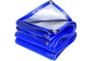 SSFMSF Tarpaulin Waterproof sheet Furniture Caravan Cover Sheet Multi-Purpose Cover Backyard Terrace Cover UV Resistant Protecting Car, Wood, Boat, Custom size and color available (2m*3m|165g/m²)