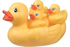 Playgro Familia de patos de goma, resistente al agua, sin suciedad