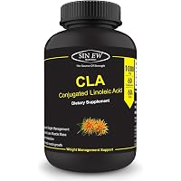 Sinew Nutrition CLA Fat Burner 1000mg with Conjugated Linoleic Acid, 60 Count