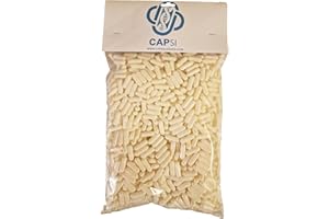 CAPSI Empty White Gelatin Capsules Size 00 X 1000