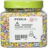 Ikea IKE-603.160.73 Pyssla &uuml;t&uuml; boncukları, pastel renkler