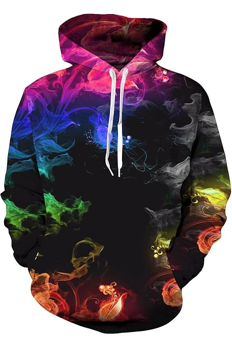colourful hoodies