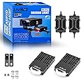 SORAX 40W LIU HJG Yellow White & Devil Eye Slim Landscape Style Grill LED Drive Fog Light Universal for Car, Motorbike, Truck, Van (12V-36V DC, 90W, LED)