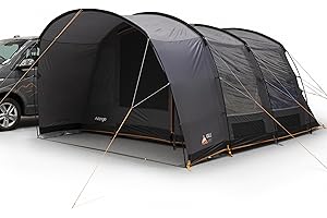 Vango Galli II Low Poled Driveaway Awning For Campervans with Sewn-In Groundsheet, Powerflex Poles, Sentinel Active 75D Fabric (180-210cm)