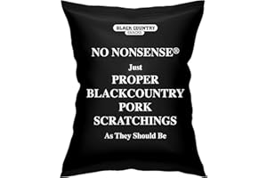 BLACK COUNTRY SNACKS No Nonsense just Proper Pork Scratchings 10 x 70g Packets - Proper Black Country Scratchings