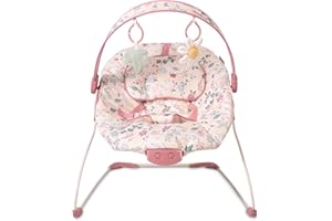 Red Kite Cozy Bounce Musical Baby Bouncer - Rose & Ivy