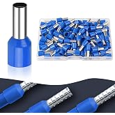Flintronic 100 Pieces Electrical Terminals, 16mm&sup2;, with Assortment Box | Good Electrical Conductivity, Durable, High Quality