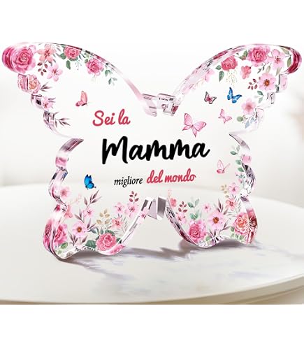 Targa Acrilico Farfalla JMIMO - Regalo Migliore Amica Compleanno Natale - Foto 7