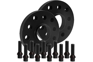 BLACKLINE BY SCC BlackLine Spurverbreiterung 20mm (10mm) mit Schrauben schwarz 5x112 66,6mm - 12168W_4_M1425KE38W