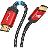 JSAUX 8K HDMI Kabel 3Meter, HDMI 2.1 Kabel Highspeed Ethernet 48Gbps 8K@60Hz, 4K@120Hz, UHD HDR 10+, eARC, Dolby Vision, 3D,