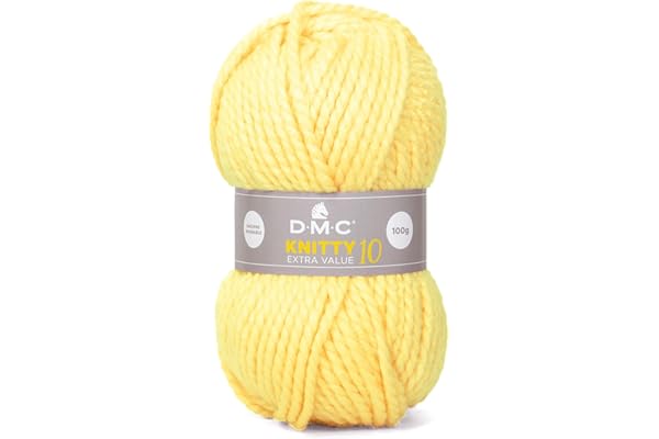DMC - Knitty 10 - Pelote de 100 g | Fil épais, incroyablement rapide à tricoter, parfait pour les débutants en tricot