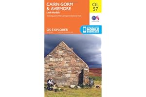 Cairn Gorm & Aviemore Map | Loch Morlich | Ordnance Survey | OS Explorer Map OL57 | Scotland | Walks | Hiking | Maps | Adventure