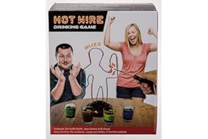 WW GLOBAL TRADING Adults Drinking Fun Buzz Wire Shot Drinking Game/Games
