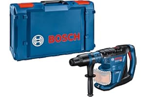 Bosch Professional 18V System BITURBO Cordless Rotary Hammer GBH 18V-40 C (incl. Machine Cloth, Grease Tube, Aux. Handle, 1x XL-BOXX, Without Battery/Charger)