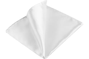 Allegra K Einstecktücher für Herren, einfarbig, für Hochzeiten, Partys