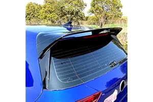 AUTO-STYLE Becquet de toit compatible avec Volkswagen Golf VIII HB 3/5-portes 2020- 'CS-Look' excl. GTi/GTD/GTE/R/R-Line (ABS Noir Luisant)