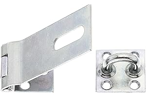 Alberts 348366 Sicherheits-Überfalle | galvanisch verzinkt, dickschichtpassiviert | Länge Überfalle 93 mm | Breite 37 mm