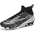 Mens Football Shoes High Top Spikes Youth Outdoor Training Football Shoes Professional Athletic Sports Shoes Turf Trainers