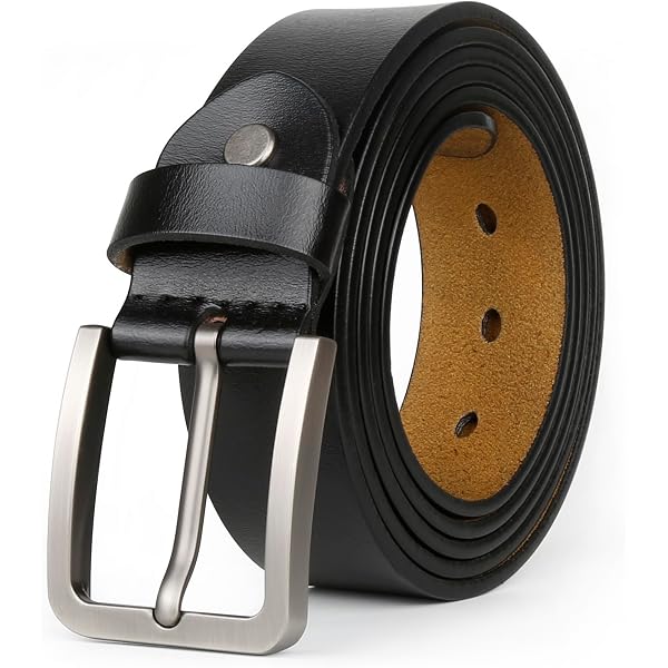 Giantsize Extra Long Leather Belt For Men - Big & Tall 52 To 54 Inch Brown Genuine Leather - Dress & Casual - View #7