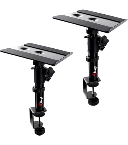 2-Pack Universal Tripod Speaker Stands w/ Adjustable Height, 35mm Comp 2-Pack Universal Tripod Speaker Stands w/ Adjustable Height, 35mm Comp