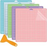 NICKLIN Cutting Mat for Cricut Maker 4/Maker 3/Explore 3/Air 2/Air/One | 5 Pcs 12x12 Inch Adhesive Cutting Mats for Cricut -