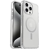 Otterbox Symmetry Clear Magsafe Iphone 15 Pro Max I&ccedil;in Şeffaf Kılıf, Darbeye Dayanıklı, D&uuml;şmeye Dayanıklı, Koruyucu Kılıf, As