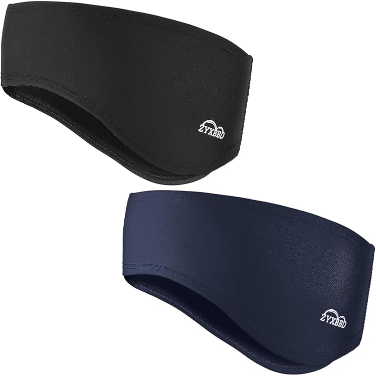 Bandeau Sport Cache-oreilles - Lot De 2 - Polyester, élastique - Pour Ski, Running, Vélo (enfant/ado) - 5