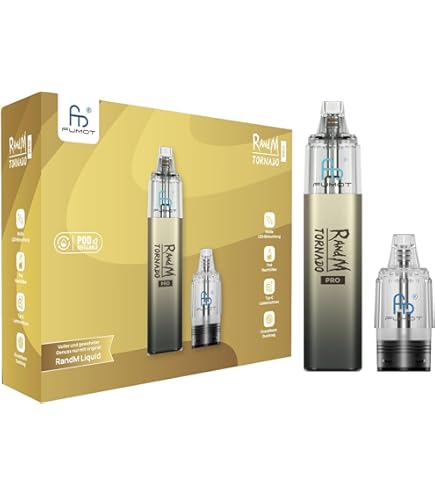 randm tornado pro leerpod RandM Tornado Pro Pod Kit 600mAh 8ml Mesh-Coil 3 Leerpods main image 1