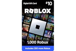 Roblox Gift Card - 1,000 Robux [Includes Exclusive Virtual Item] [Online Game Code]