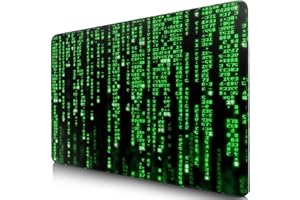 SIDORENKO Tappetino Mouse - 280 x 200 x 2mm - Mouse Pad Gaming - Bordi cuciti I Base in Gomma Antiscivolo I Verde