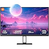Xiaomi Monitor A24i - Monitor de 23,8" FHD (1920x1080, 100Hz, 6ms, 7.5 mm, HDMI 1.4 x1, Protección Luz Azul), Negro (Versión 