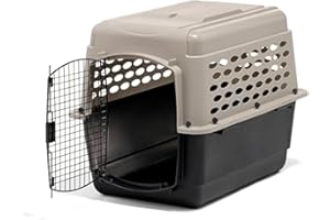 Petmate Vari Kennel Taupe / negro, 32 pulgadas