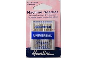 Hemline Assorted Machine Needles 10 Pack