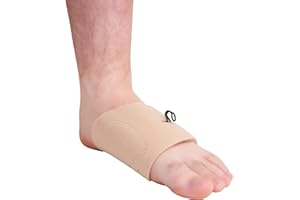 Boxia Medically Approved Drop Foot SHOELESS ATTACHMENT ONLY- Enables the Drop Foot Ankle/Foot Support to be worn without footwear! (Beige, LARGE/LEFT (Instep Circ: 25-29cm))