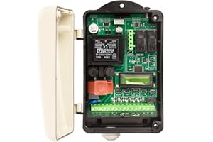 DOMO-MATIC Cuadro de control CLEMSA CLAS 10 para puertas basculantes y correderas a 230 v cuadro de maniobras placa control automatismo