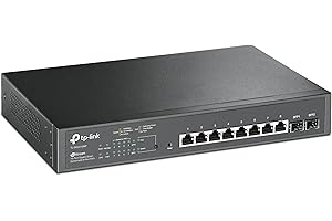 TP-Link TL-SG2210MP | 10-Portowy Smart przełącznik Gigabit PoE+ | 8× PoE+ | 150 W budżet PoE | Omada SDN | VLAN, QoS, IGMP Snooping
