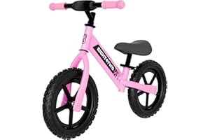 EIGHT4TWO Bicicletta senza pedali per bambini 2, 3, 4 e 5 anni - Bicicletta senza pedali Ideale per bilanciamento - Giocattoli per bambini di 2, 3, 4 e 5 anni.