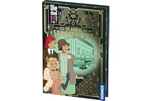 Die drei !!!, Der Skandal im Spreepalast: Ein Zeitreise-Krimi veredelt mit dreiseitigem Motivfarbschnitt und wunderschöner Goldfolie